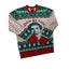 Elf Movie Raised by Elves Ugly Christmas Sweater Womens Small Holiday Sweatshirt