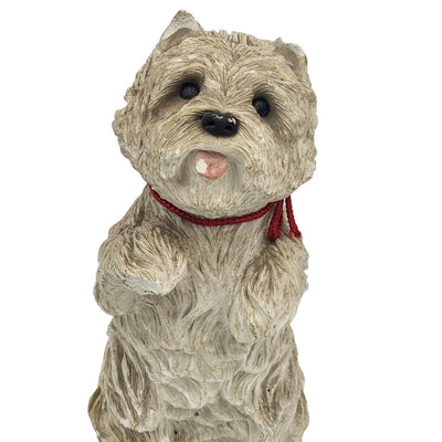 Vintage Sandicast Dog Figurine Westie West Highland White Terrier Sandra Brue