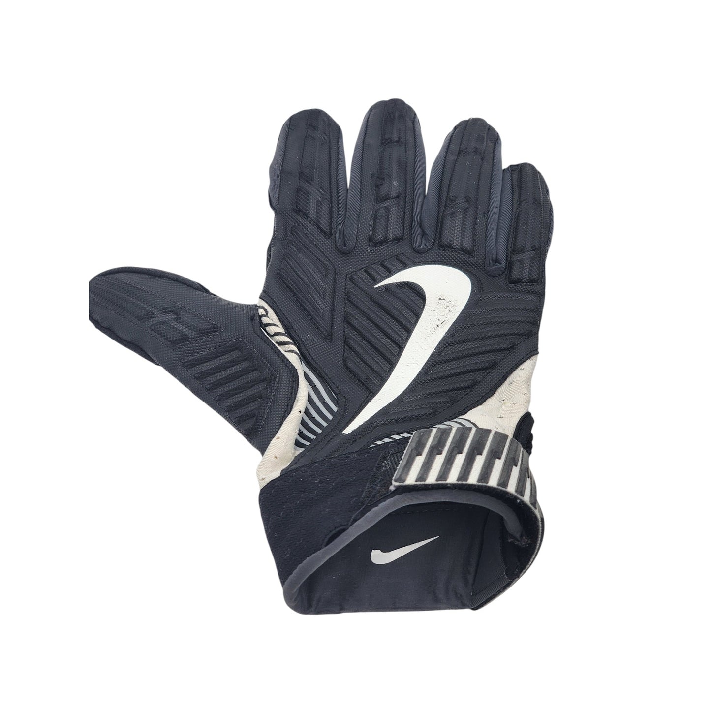 Nike Vapor Jet 5.0 XXL Receiver Gloves Black White Lightweight Grip Football