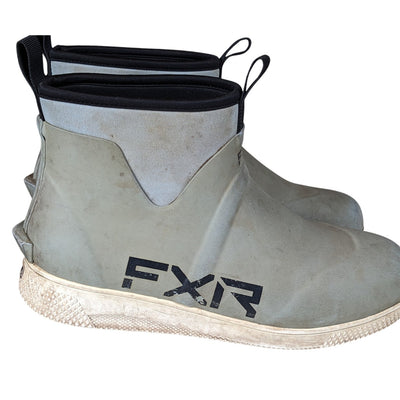 FXR Tournament Mens 12 Waterproof Rubber Boots Outdoor Fishing Hunting Non Slip