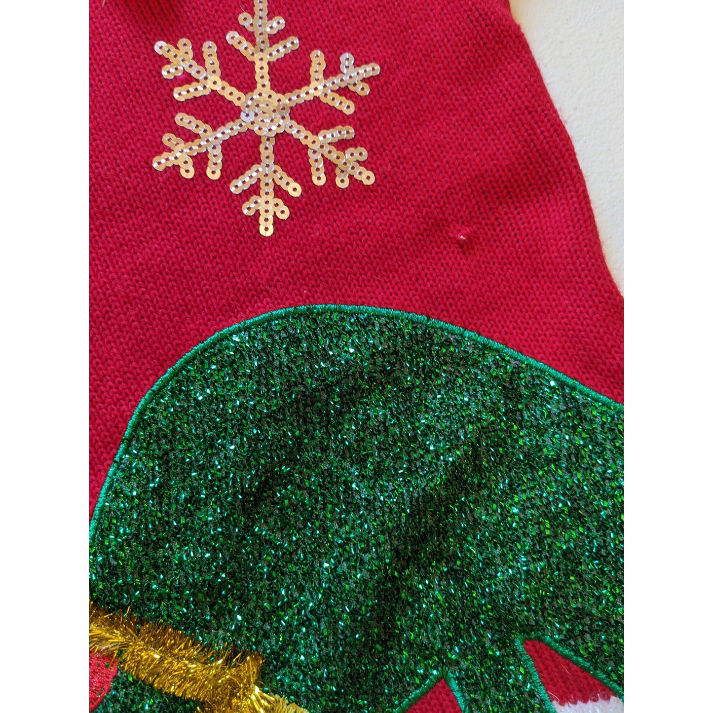 33 Degrees Ugly Christmas Sweater Womens Large Dinosaur Holiday Party Novelty