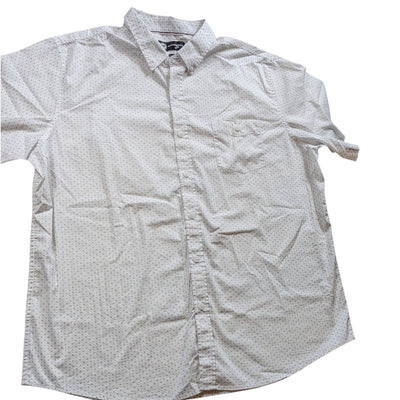 Weatherproof Shirt Mens XXL Comfort Stretch Short Sleeve Casual Button Down