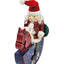 Nutcracker Santa on Rocking Horse Riding Gifts Paint Christmas Holiday Decor 19"