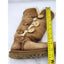 UGG Boots Womens Size 6 Bailey Short Tall Folded Chestnut Faux Fur 1873