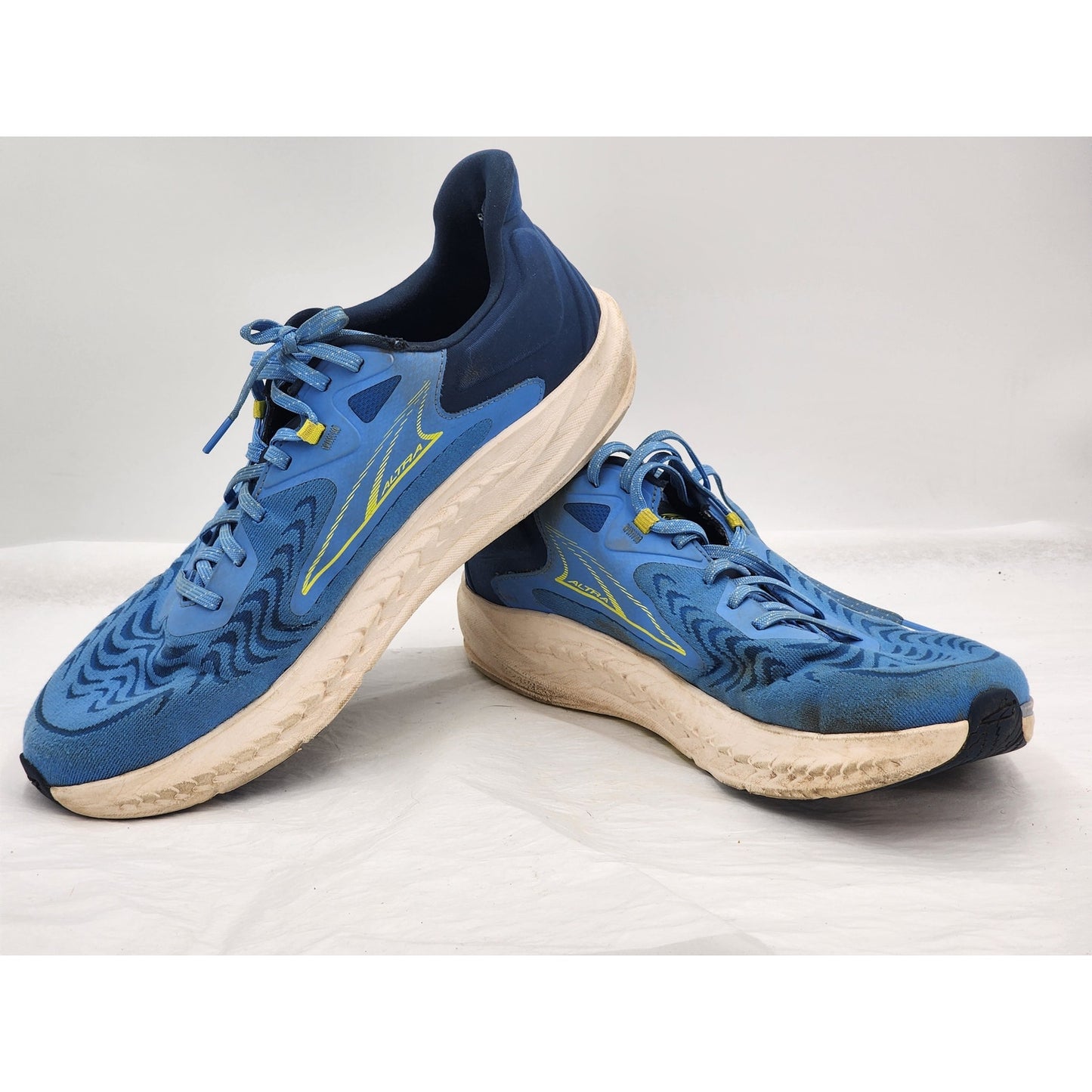 Altra Torin 7 EGo Max Mens 13 Running Shoes Blue Athletic Sneakers Lightweight