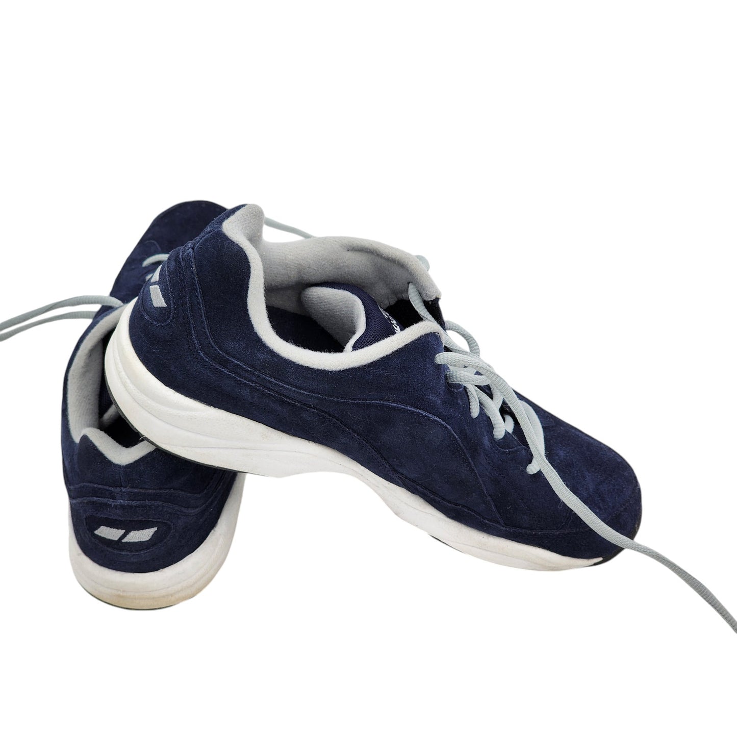 Ryka Shoes Womens 10 Nitracel Walking Navy Blue Suede Comfort Sneakers Catalyst