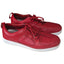 CLAE Shoes Mens 11.5 Parker Sneakers Red Leather Athletic Stylish Streetwear