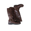 Born Boots Women 6.5 Brown Leather Tall Riding Buckle Strap Knee High Equestrian