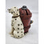 Dalmatian Fire Hydrant Piggy Bank Firefighter Firemen Savings Bank Dog Decor 6"