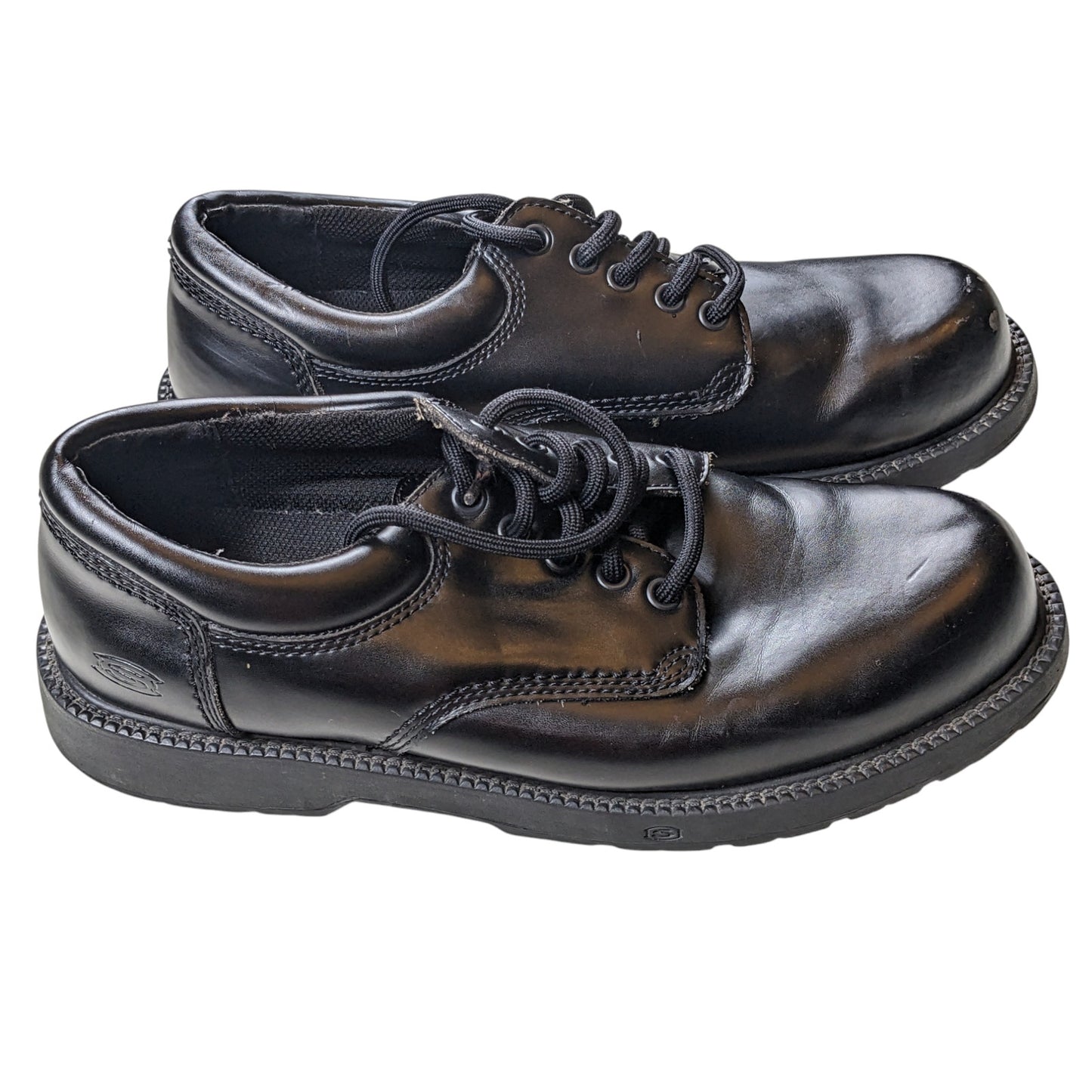 Skechers Work Shoes Mens 9.5 Slip Resistant Leather Steel Toe Non Slip Safety