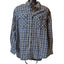 Duluth Trading Shirt Mens Large Plaid Flannel Button Up Long Sleeve Pockets Work