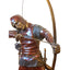 Large Rare Pierre Tourgueneff Archer Bronze Sculpture French Statue Decor 39"