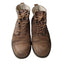 Bull Boxer Boots Mens 11 Brown Shearling Lined Leather Winter Casual Lace Up