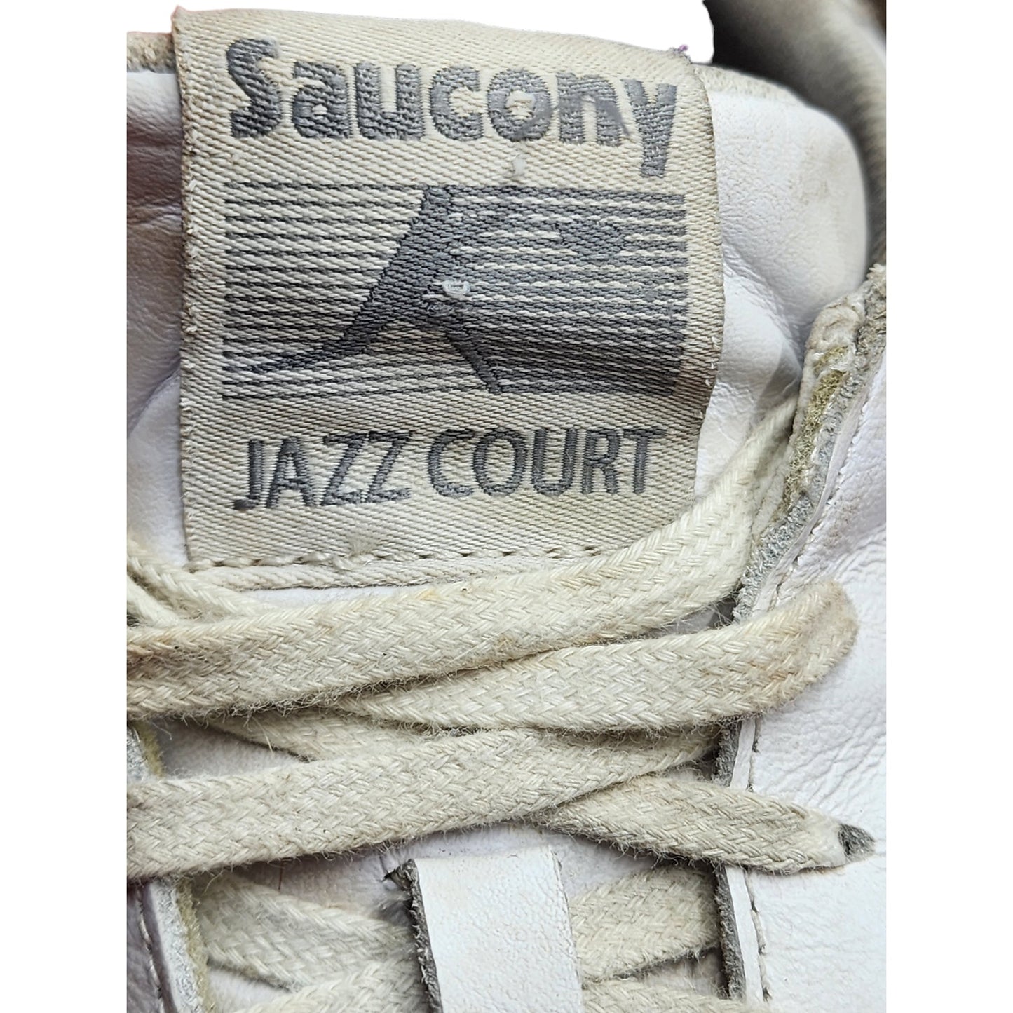 Saucony Jazz Court Unisex Size 10 White Leather Retro Sneakers S70555-4