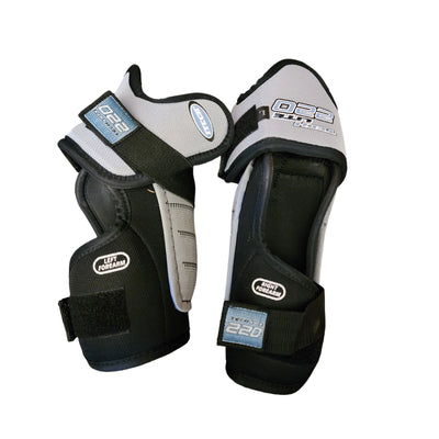 Itech Tech Lite 220 Hockey Forearm Protectors Left Right Pair Black Grey