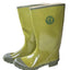 Western Chief Mens 10 Green Rubber Rain Boots Waterproof Durable Traction Sole