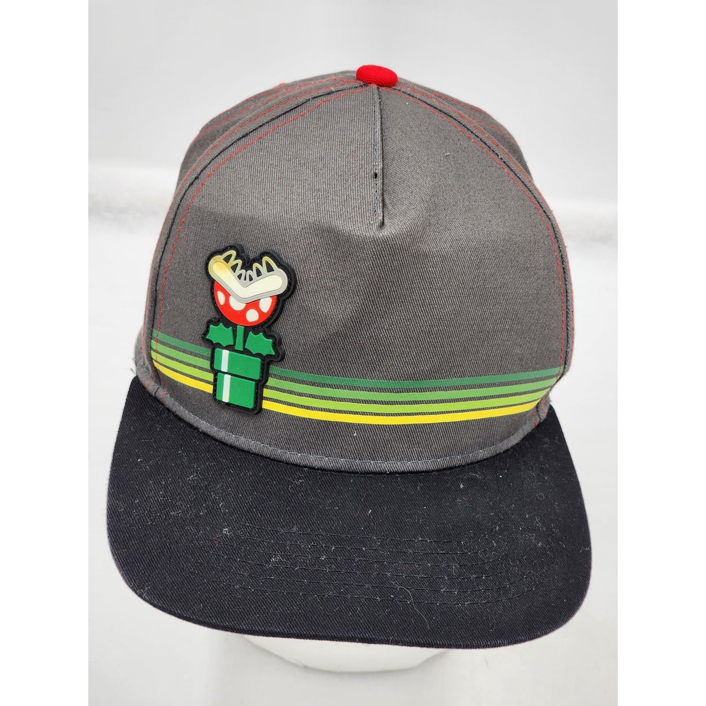 Super Mario Hat Snapback Nintendo Piranha Plant Baseball Cap Gaming Apparel