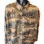 North River Hunting Shirt Men XXL Long Sleeve Button Outdoor Wildlife Elk Camo