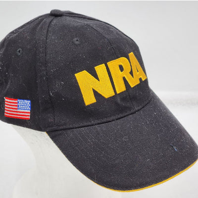 NRA Hat Strapback Baseball Cap America Flag Patriotic 2nd Amendment Cotton