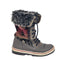 Aztec Print Snow Boots Warm Faux Fur Women Size 6/7 Boho Cozy Winter W22750