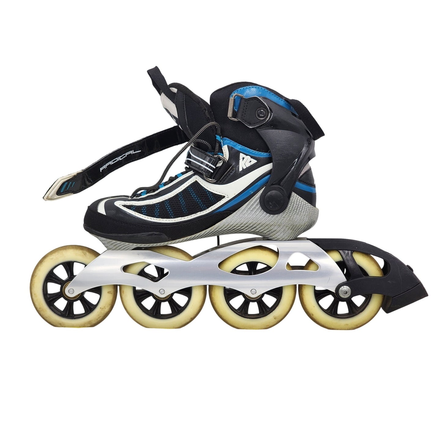 K2 Inline Skates Radical 100W Speed Women 8.5 100mm Wheels Rollerblades Advanced