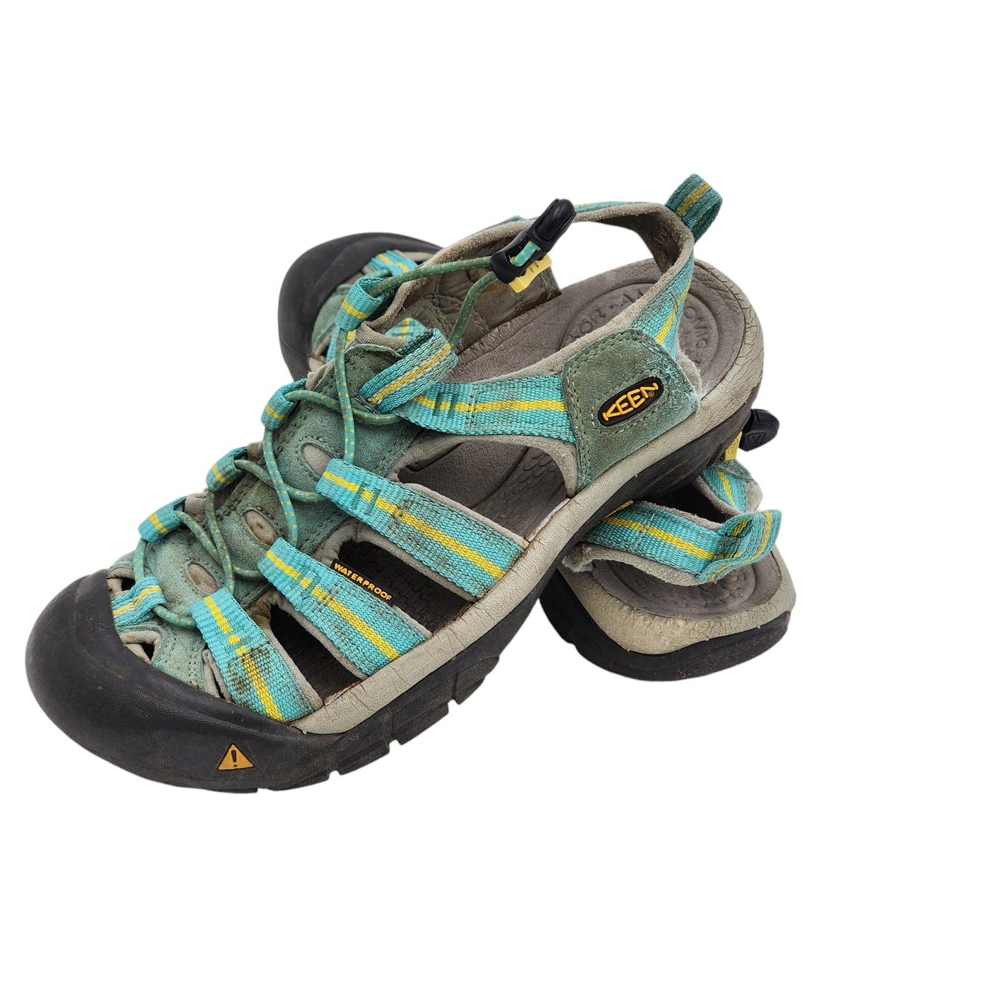 Keen Shoes Waterproof Hiking Sandals Womens 9 Mens 7 Outdoors Camping Adventure