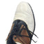 FootJoy Golf Shoes Mens 12m Contour Series Leather Brown White Spiked Lace 54108