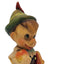 Vintage Disney Anri Pinocchio Figurine Carved Italy Wood To School Miniature 2"