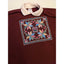Vintage Santee Pluma Sweatshirt Womens 3XL Sweater Pullover Quilted Patch Maroon