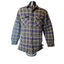 Field N Forest Plaid Flannel Shirt Mens Medium Long Sleeve Shacket Lumberjack