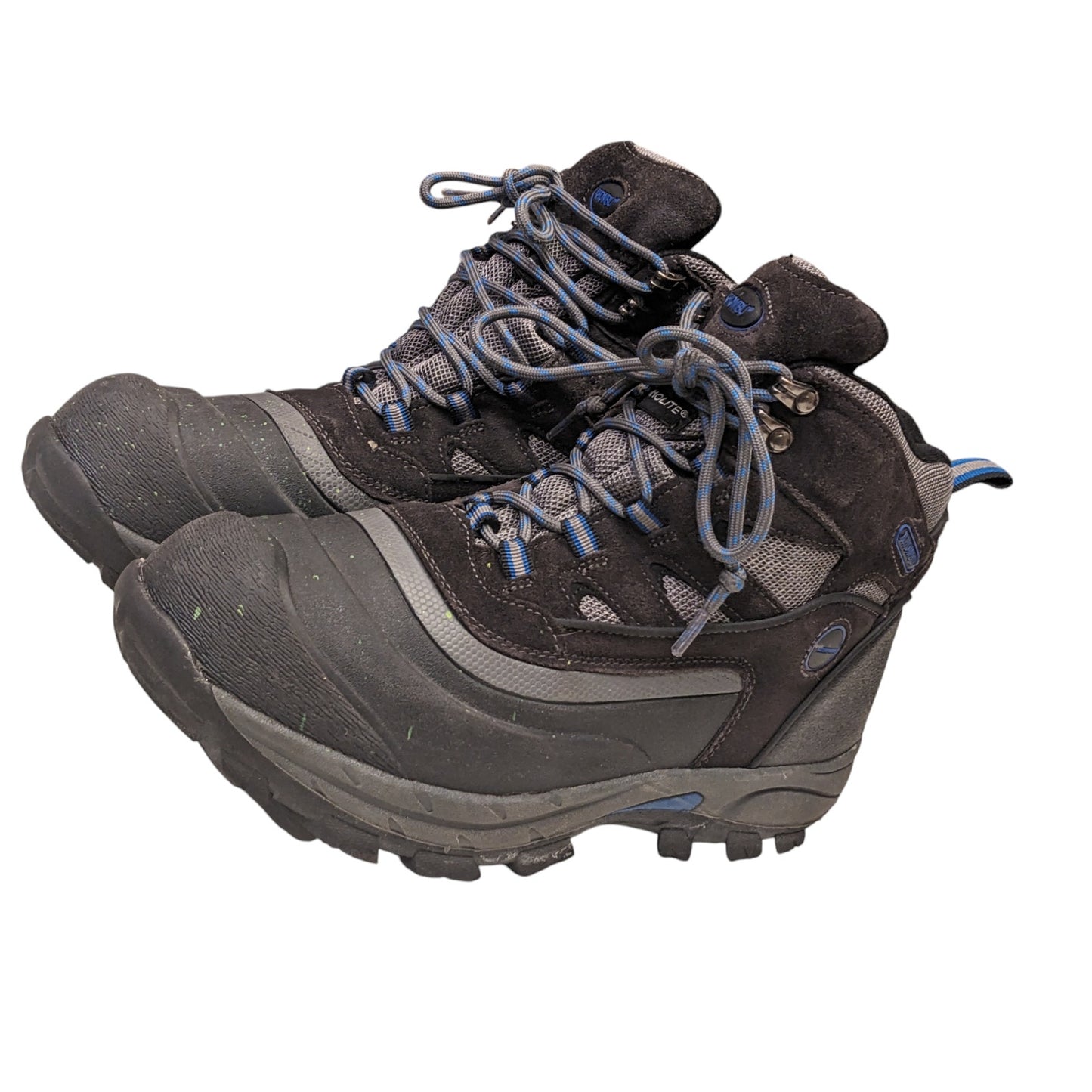 Khombu Boots Fleet Mens 11M Hiking Black Waterproof Outdoor Trail Shoes 146740