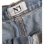 N1 Los Angeles Chain Denim Jeans Womens Medium Punk Grunge Style Edgy Skater