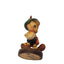 Vintage Disney Anri Pinocchio Figurine Carved Italy Wood To School Miniature 2"