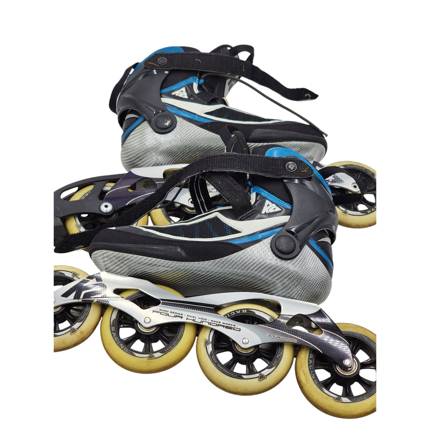 K2 Inline Skates Radical 100W Speed Women 8.5 100mm Wheels Rollerblades Advanced