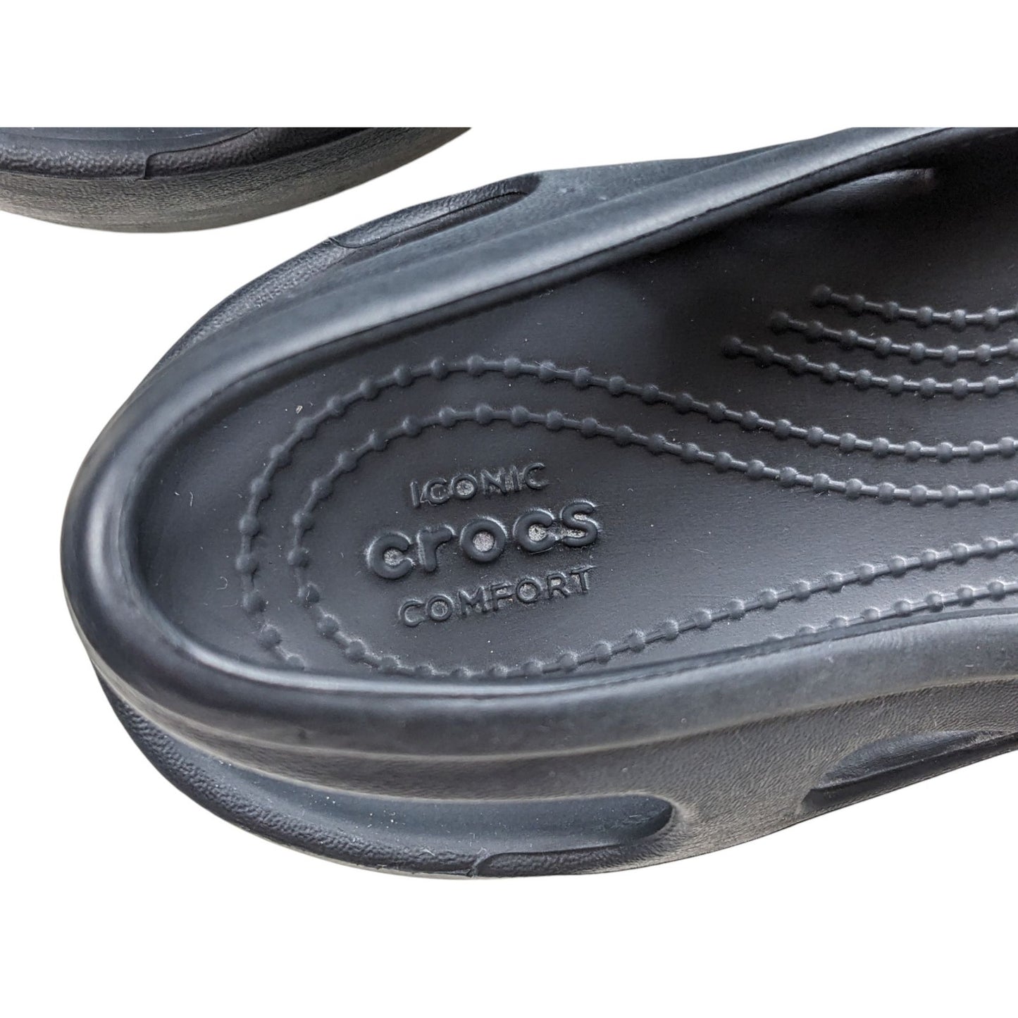 Crocs Iconic Comfort Ballet Flats Womens W8 Slingback Casual Lightweight Slip On