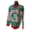 Elf Movie Raised by Elves Ugly Christmas Sweater Womens Small Holiday Sweatshirt