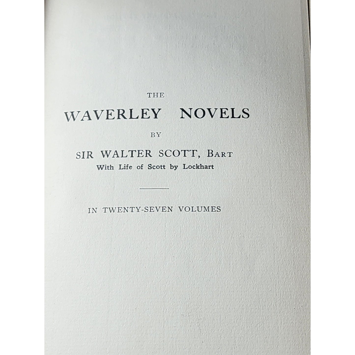 Waverley Novels Set 7 By Sir Walter Scott Library Limited Edition Illustrated