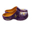 FOCO NFL Minnesota Vikings Clogs Mens M 9-10 Purple Yellow Slip On Sandals Shoes