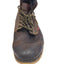 Vintage Levis Boots Mens 13 Brown Leather Canvas Lace Up Rugged Workwear 51657