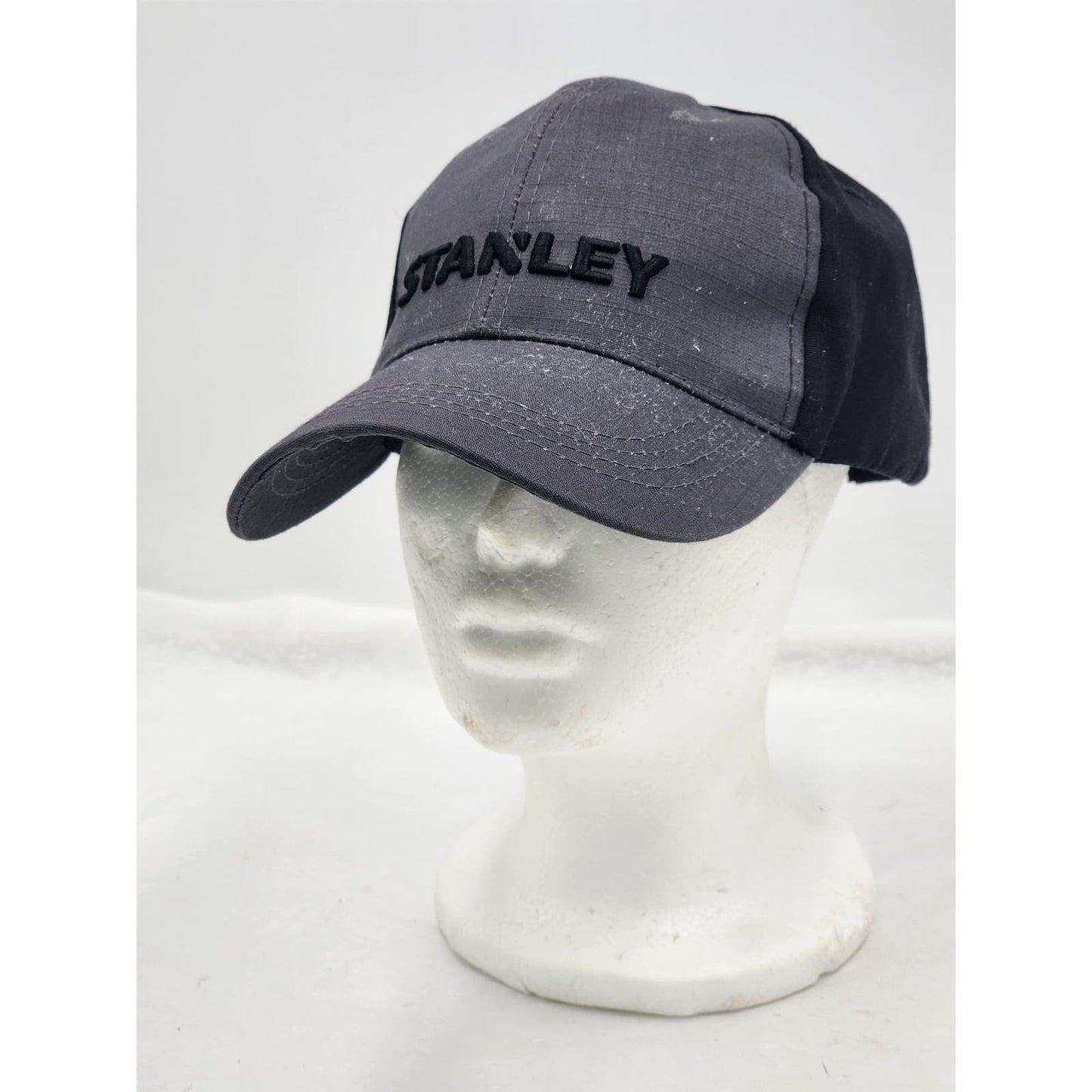 Stanley Tools Hat Black Baseball Cap Snapback Curved Brim