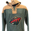 Fanatics MN Wild Hoodie Sweatshirt Mens Small Long Sleeve Hockey Kangaroo Pocket