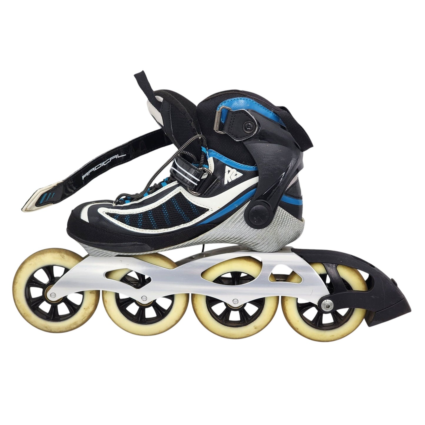 K2 Inline Skates Radical 100W Speed Women 8.5 100mm Wheels Rollerblades Advanced