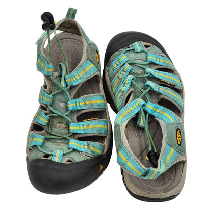 Keen Shoes Waterproof Hiking Sandals Womens 9 Mens 7 Outdoors Camping Adventure