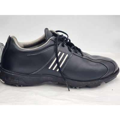 Adidas Golf Shoes Mens Size 12 Tour X-Traxion Spikes Black Adiprene Fit Foam