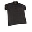 Saint Lorenzo Polo Shirt Mens 3X Sheer Knit Black Diamond Argyle Short Sleeve