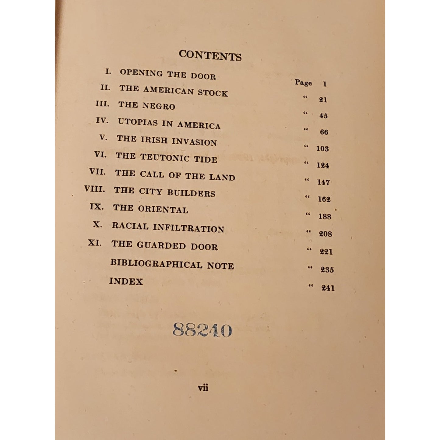 Our Foreigners Samuel Orth Abraham Lincoln Edition Vol 35 Chronicle Americans