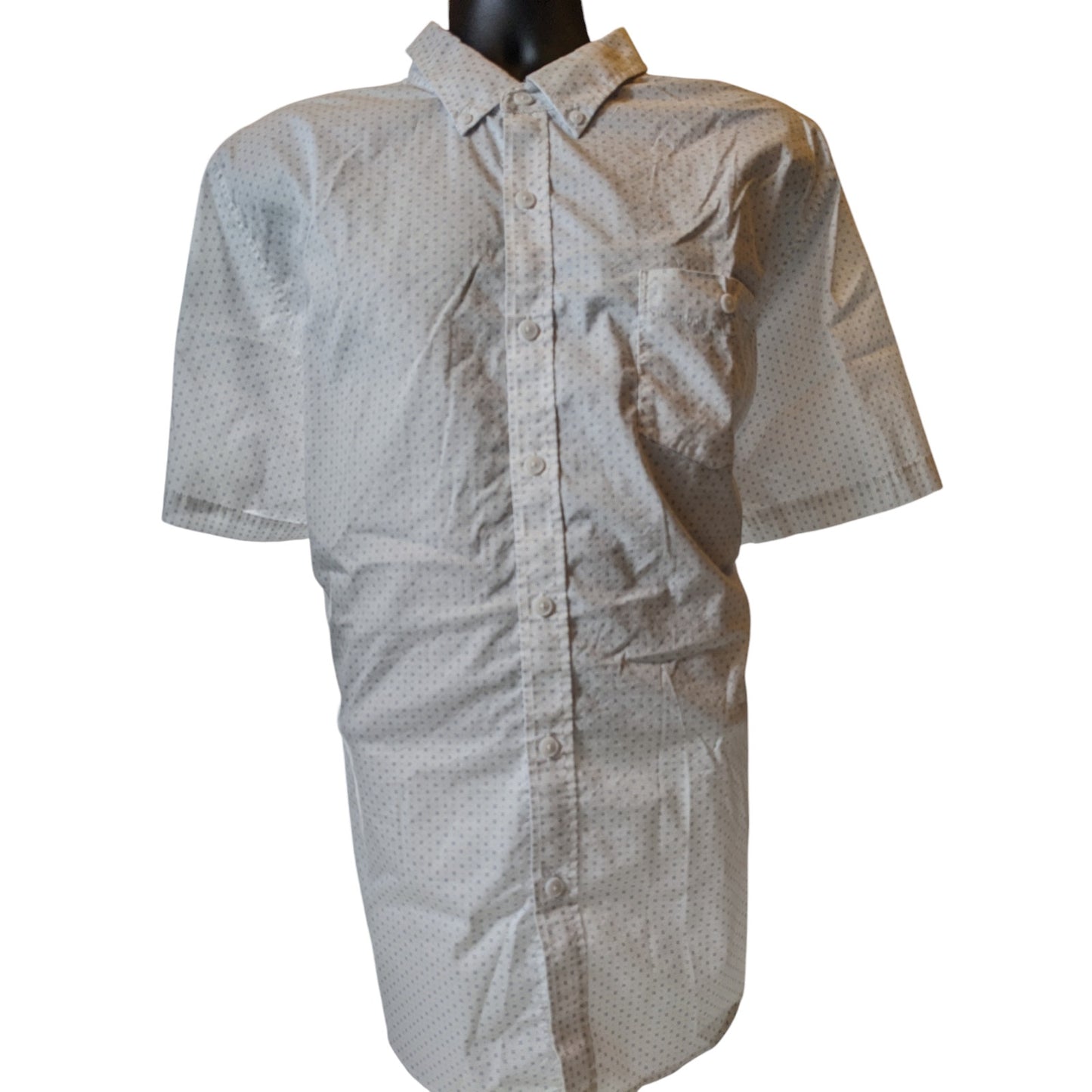 Weatherproof Shirt Mens XXL Comfort Stretch Short Sleeve Casual Button Down