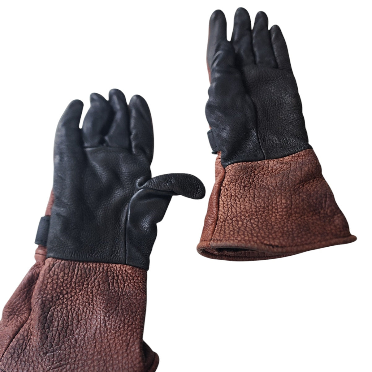 Grifter Gloves Womens Large Leather Riding Motorcycle Biker Winter USA Made