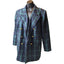 Vintage JG Hook Womens 22W Wool Blazer Plaid Double Breasted Jacket Blackwatch