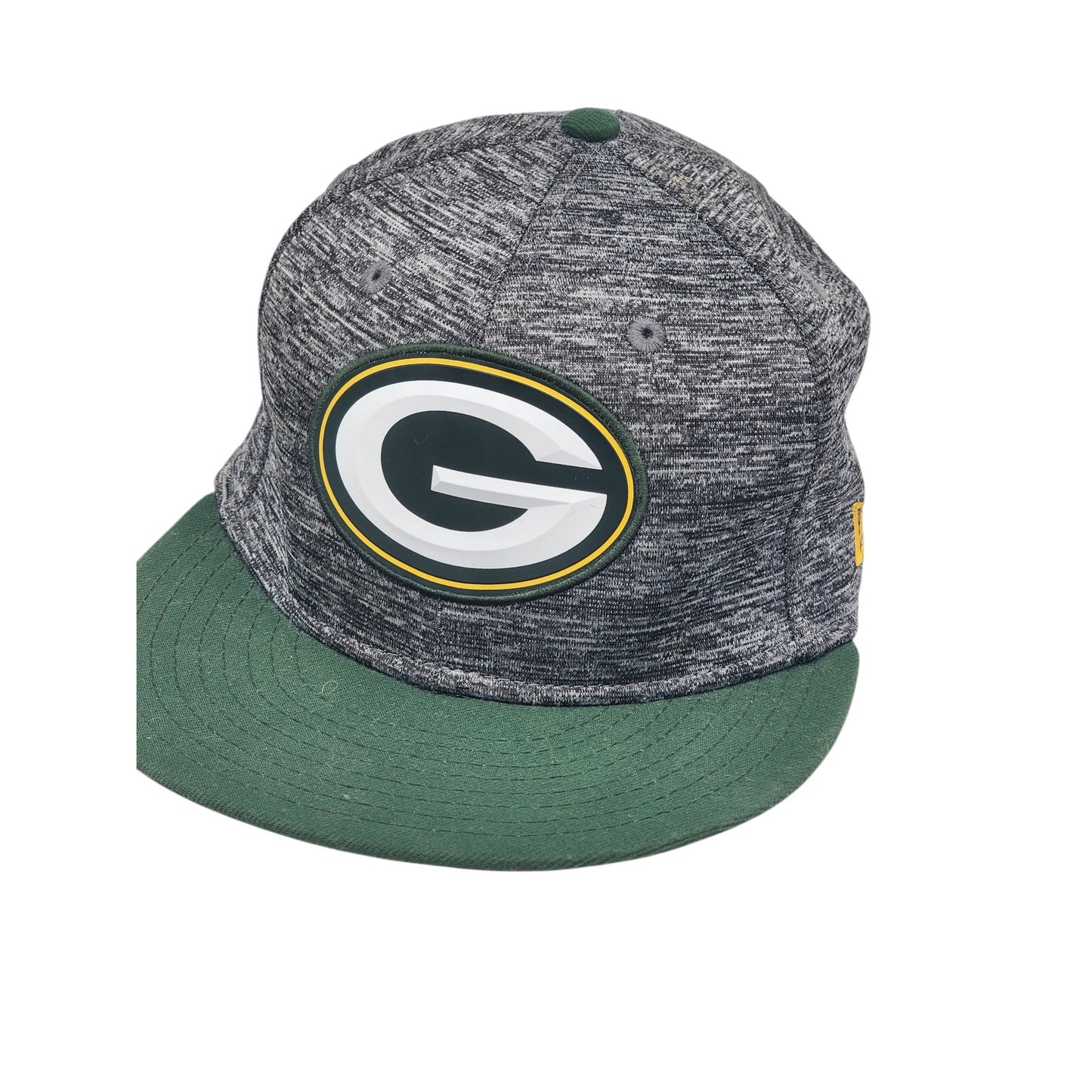 New Era 9Fifty NFL Green Bay Packers Adjustable Snapback Hat Gray Green Logo